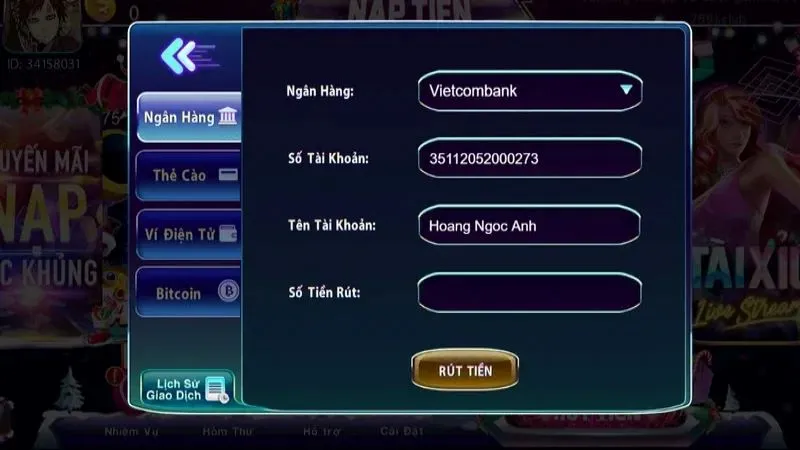 Điều khoản điều kiện về việc thực hiện giao dịch tiền