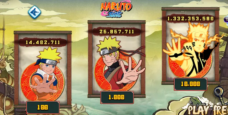 Anh em cần nắm rõ quy tắc chơi game Naruto slot